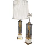 Vintage A Pair of Modern Lamps,