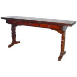 A Louis XV Style Mahogany Console/Sofa Table by Jansen