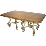 A Louis XIV Style Extension Dining Table, By Jansen A Louis XIV Style Extension Dining Table, By Jansen