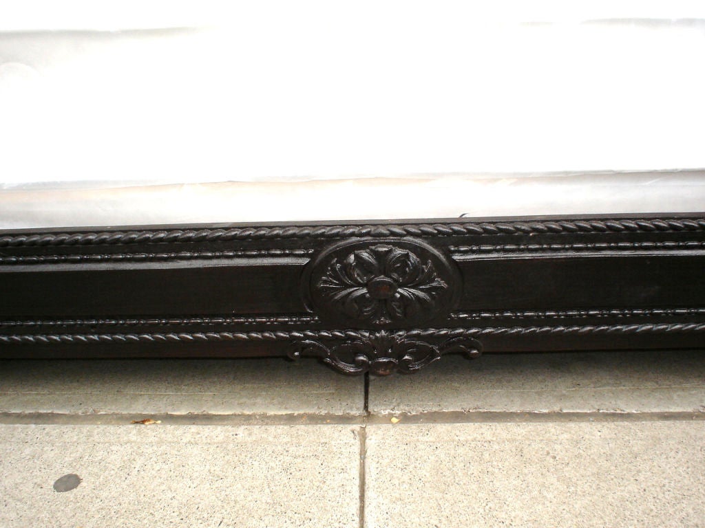French 18TH CENTURY FRENCH CAST IRON ALCOVE/DAY BED