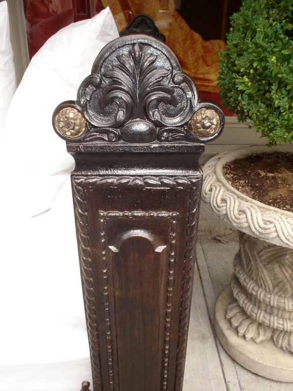 18th Century and Earlier 18TH CENTURY FRENCH CAST IRON ALCOVE/DAY BED