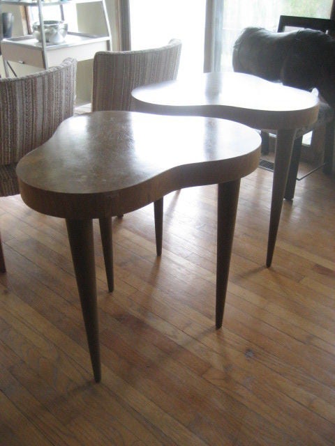 A Pair of Occasional Tables by Gilbert Rohde for Herman Miller