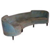 "Oasis" Curved Sofa by Wormley for Dunbar