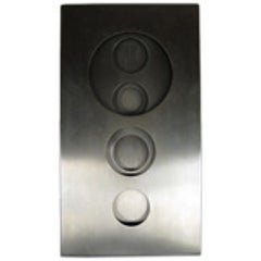 A Stainless Steel Optical Sculpture by Romano Santucci 3