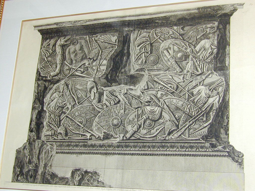 19th Century Giovanni Battista Piranesi, Trajan's Column Print