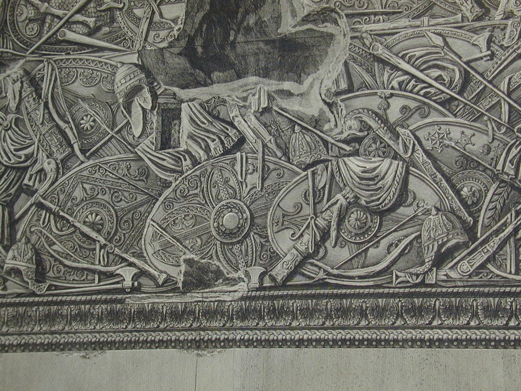 Giovanni Battista Piranesi, Trajan's Column Print In Excellent Condition In Stamford, CT