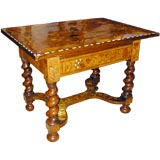 Dutch Inlaid Table