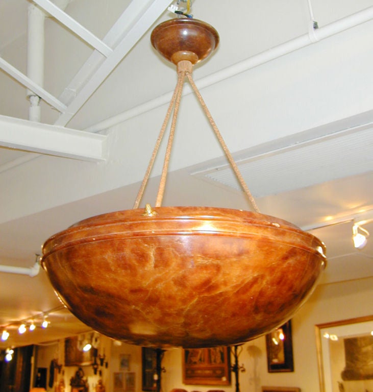 Alabaster Light Fixture
