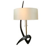 A  Modernist Sculptural Table Lamp