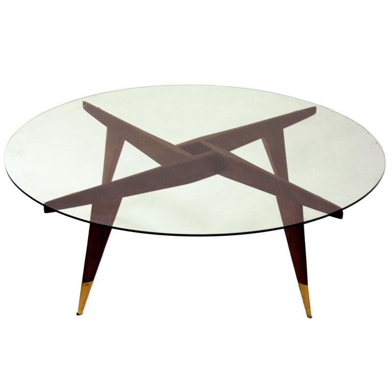 Compass Cocktail Table by Gio Ponti for Singer and Sons
