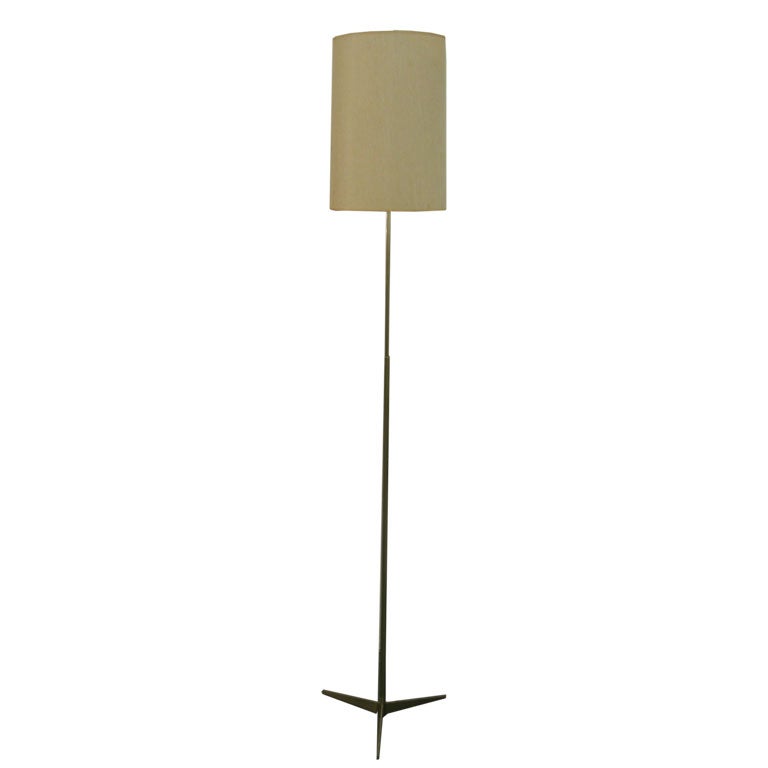 American Precision Engineered Telescoping Floor Lamp by Nessen For Sale