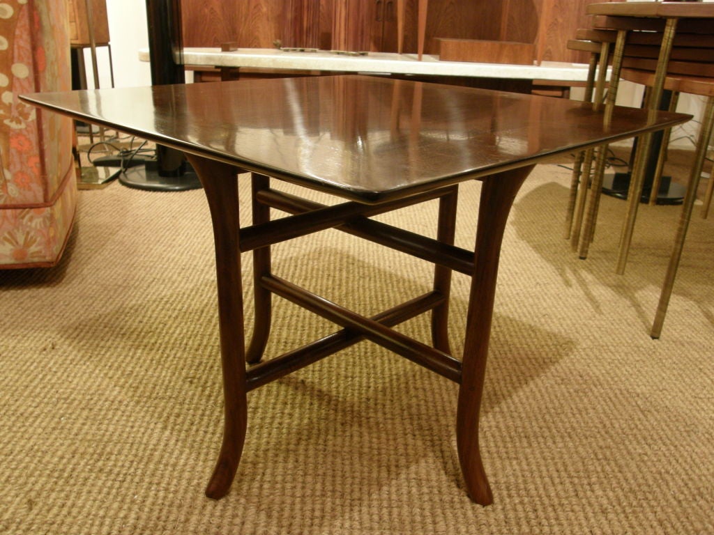American Drinks Tables by T.H. Robsjohn-Gibbings for Widdicomb Furniture Co. In Excellent Condition For Sale In New York, NY