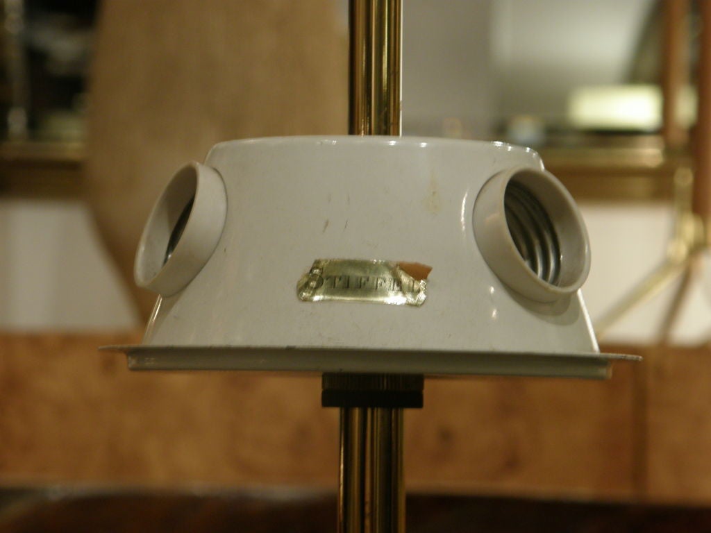 Pair of Tall Candelabra Table Lamps from Stiffel In Excellent Condition For Sale In New York, NY