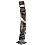 Brutalist Totem Table Top Sculpture by Jason Seley