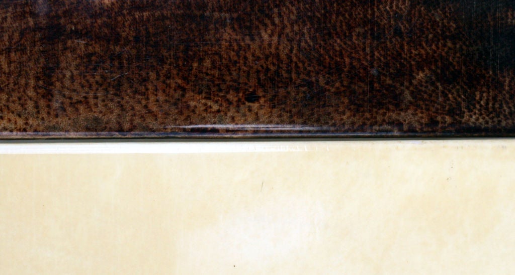 Pair of Goat Skin Occasional Tables by Aldo Tura 1