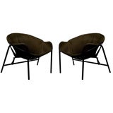 Pair of Radical Sling Lounge Chairs from Bovirke