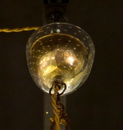 Hand Blown Glass Bell Form Chandelier by Barovier & Toso 4