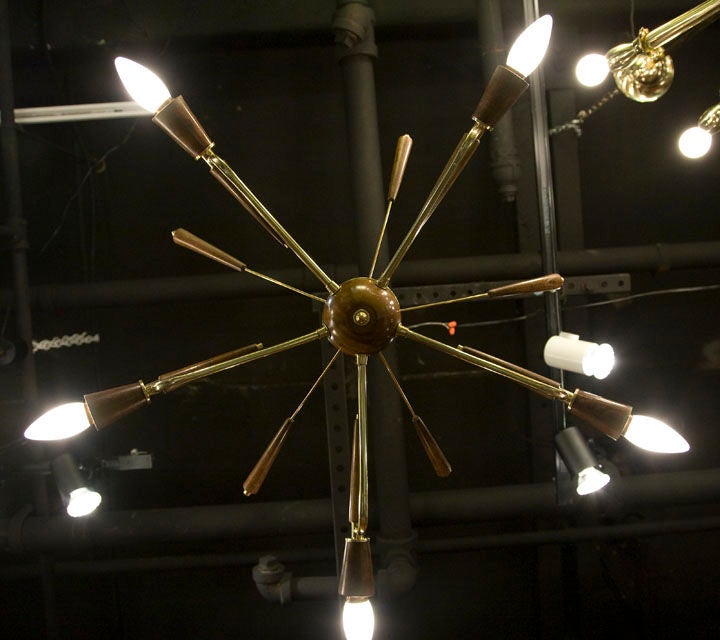 Mid-20th Century Italian “Sputnik” Chandelier