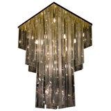 House of Glass Chandelier by Lightolier