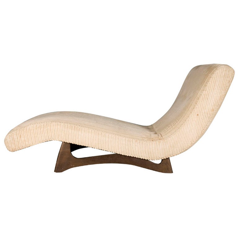 Doublewide Wave Chaise Longue by Craft Associates