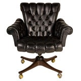 "In Clover" Executive Swivel Chair by Edward Wormley