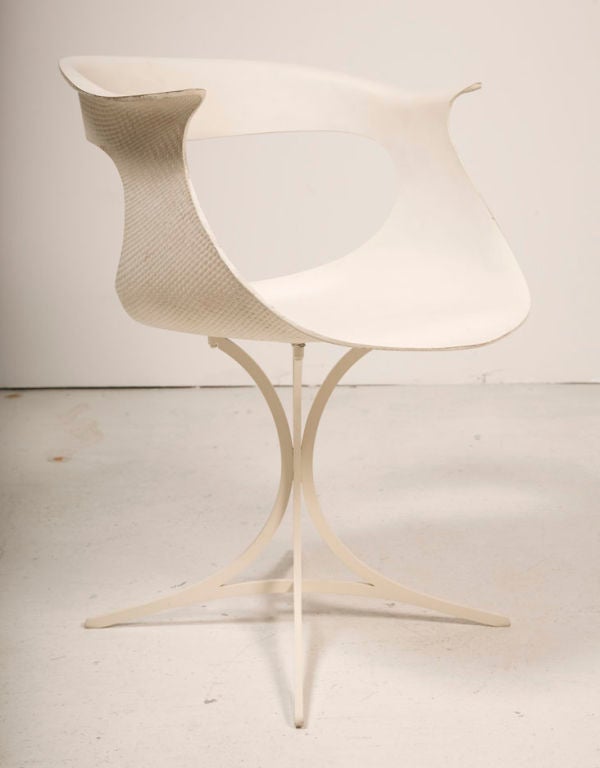 American Mid-Century Modern 'Lotus' Armchair by Erwine and Estelle Laverne For Sale 1