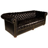 Classic Club Room Chesterfield Sofa by Baker
