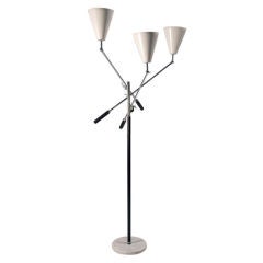 Triennale Floor Lamp by Gino Sarfatti for Arredoluce
