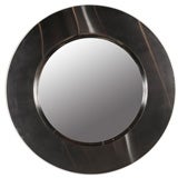 Stainless Steel Porthole Mirror by C. Jere