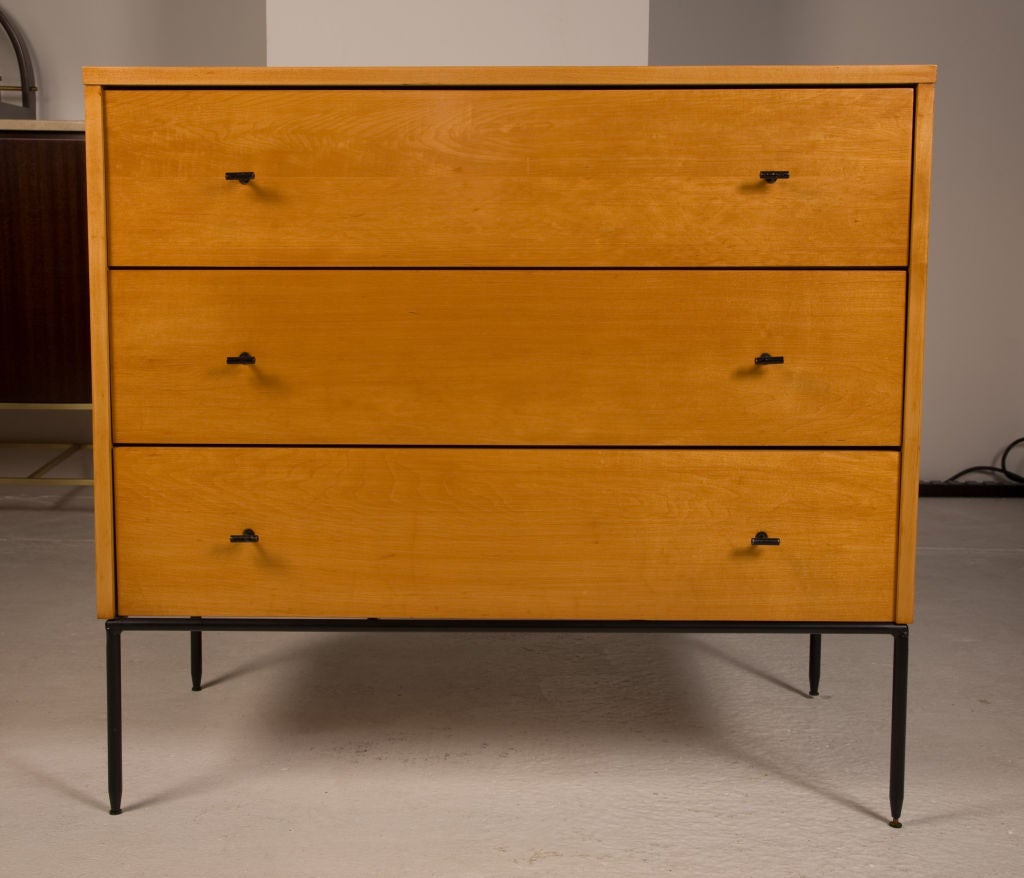 Mid-Century Modern American Three-Drawer 'Planner Group' Chests by Paul McCobb For Sale