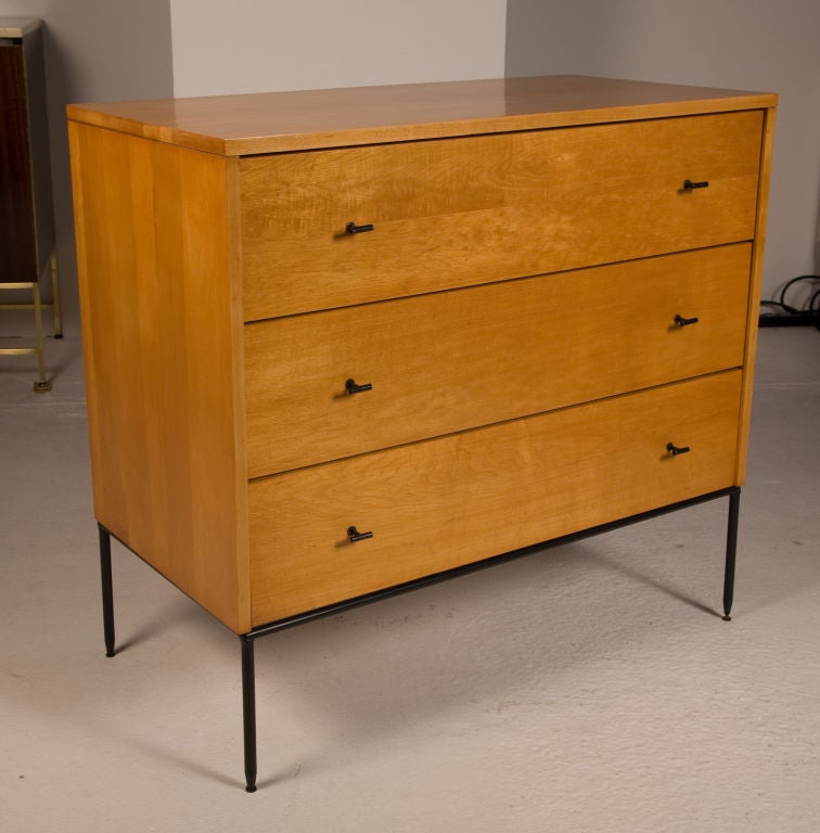 Mid-20th Century American Three-Drawer 'Planner Group' Chests by Paul McCobb For Sale