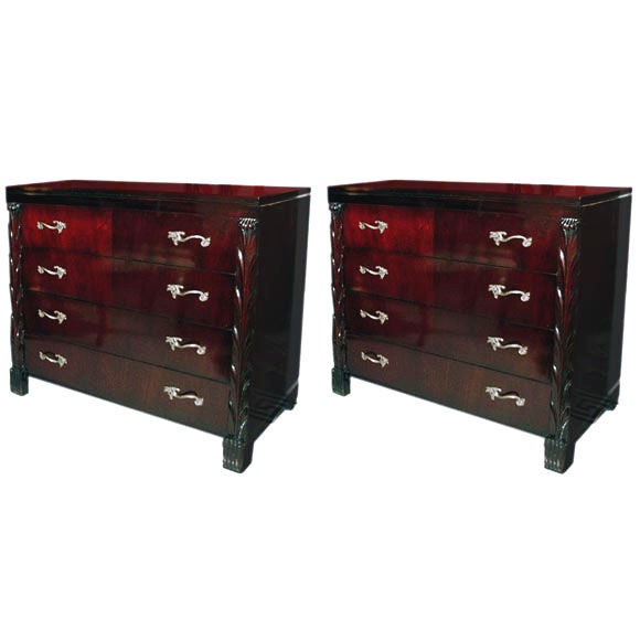 Pair of John Stuart Chiffarobes