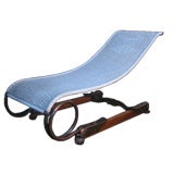 Vintage American Industrial Design Chaise, early 20th Century