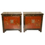 A Pair Of Lacquer Chests