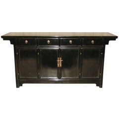 Used Black Lacquer Sideboard