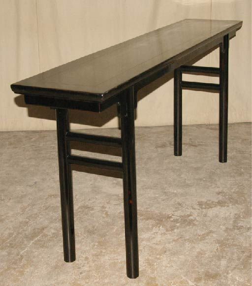 Black Lacquer Altar Table