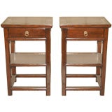 Antique A Pair of End Tables