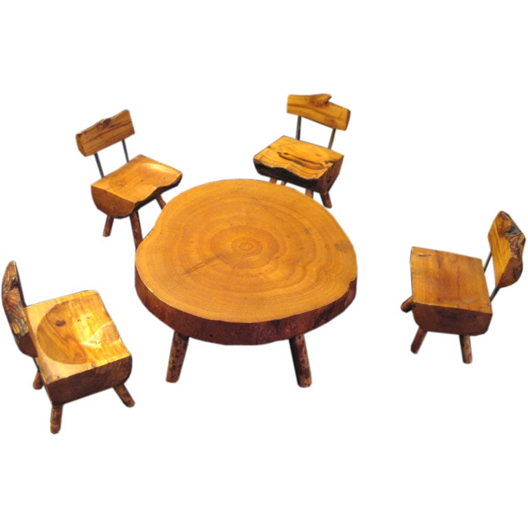 1950
s Children
s Table and Chairs Set