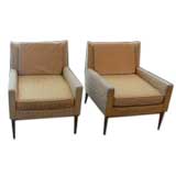 Pair of Paul McCobb 302 Calvin Group for Directional club chairs