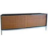 Florence Knoll Caned door Credenza