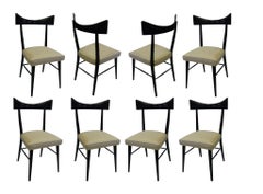 Set of 8 Paul McCobb Armless Dining Chairs