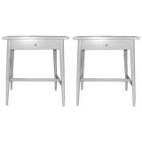 Paul McCobb lacquered nighstand tables