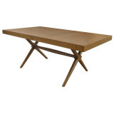 T.H.Robsjohn Gibbings X base dining table T.H.Robsjohn Gibbings X base dining table