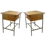 Pair of Paul McCobb Directional Side Tables