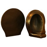 Ben Seibel for Jenfredware "Alien" Brass bookends