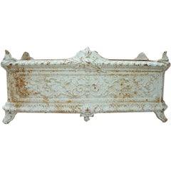 Classical pair of French Cast Iron Large Planters