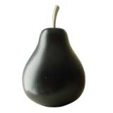 Large Hand Carved  Wooden Pear.(Saville Spain)