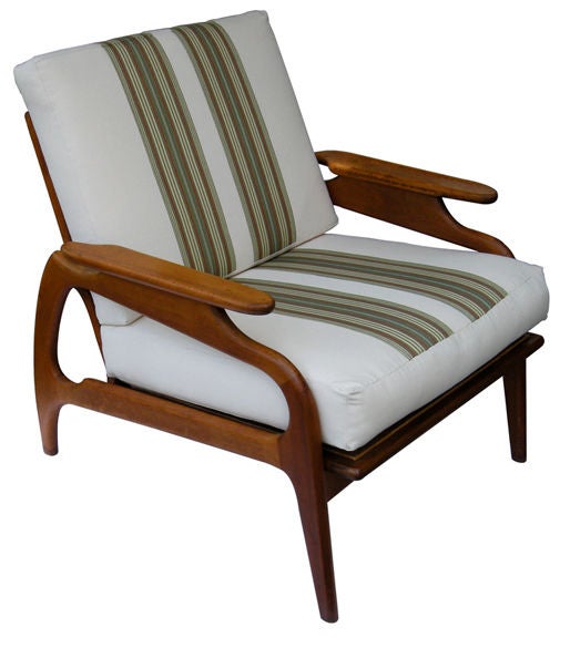 Pair, Kagan-Style Moderist Armchairs.