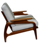 Pair, Kagan-Style  Moderist Armchairs.