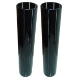 Pair, Stunning Mid Century Murano Glass Vases